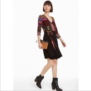 Desigual V-neck dress